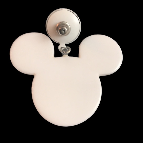 Resin mickey mouse silhouette dangle earrings - Picture 4 of 4